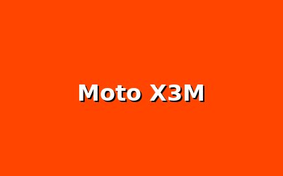 Moto X3M
