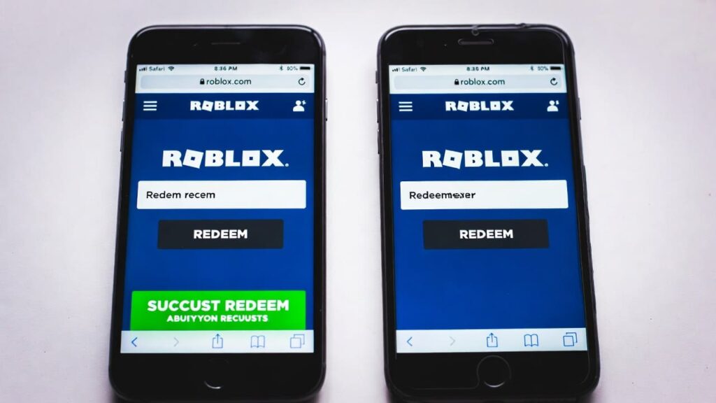 How to redeem Roblox codes on iPhone and Android mobile browser
