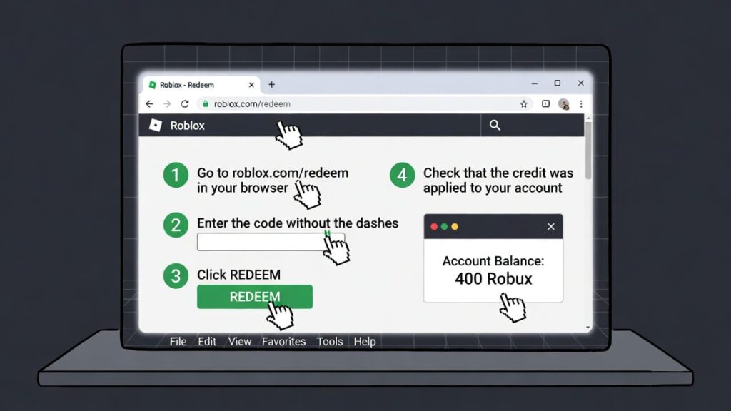 Step by step guide to redeem Roblox codes on PC browser 2026